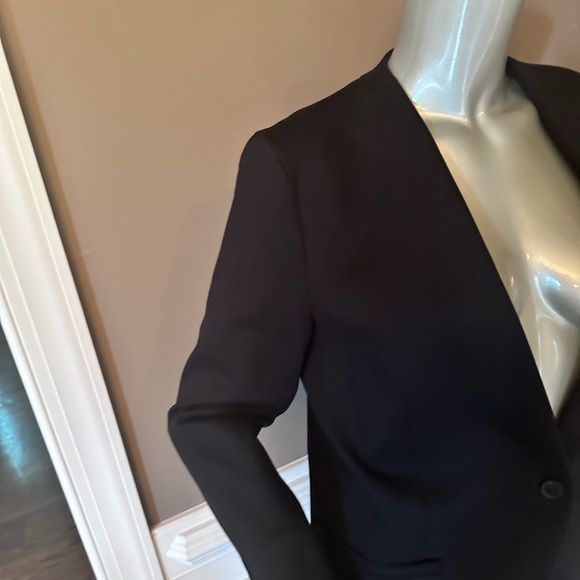 Spanx Black Blazer Single Button Sz S - Picture 2 of 4
